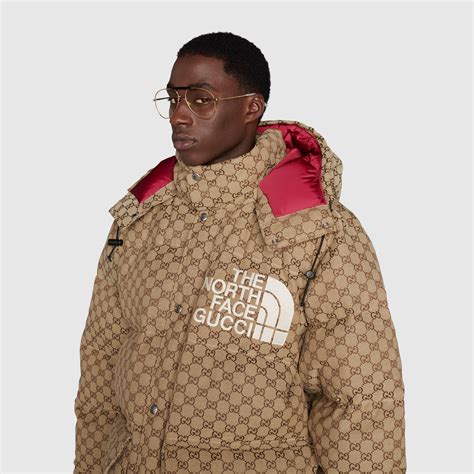 gucci x north face nuptse jacket|north face gucci for sale.